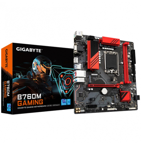 Płyta główna GIGABYTE B760M GAMING LGA1700 4xDDR5 4xSATA 2xM.2