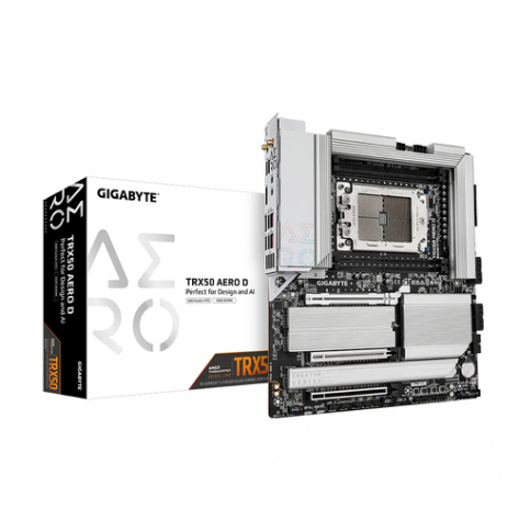 GIGABYTE TRX50 AERO D TR5 4xDDR5 8xSATA 4xM.2