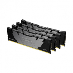 Pamięć KINGSTON 128GB 3600MTs DDR4 CL18 DIMM Kit of 4 FURY Renegade Black