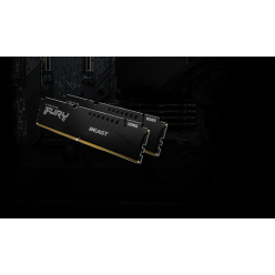 KINGSTON 16GB 6400MTs DDR5 CL32 DIMM FURY Beast Black XMP