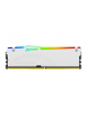 KINGSTON 16GB 6400MTs DDR5 CL32 DIMM FURY Beast White RGB EXPO