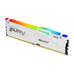KINGSTON 16GB 6400MTs DDR5 CL32 DIMM FURY Beast White RGB XMP