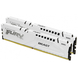 Pamięć KINGSTON 32GB 6000MTs DDR5 CL30 DIMM zestaw FURY Beast White EXPO