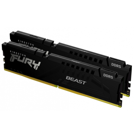 Pamięć KINGSTON 32GB 6800MTs DDR5 CL34 DIMM zestaw FURY Beast Black XMP