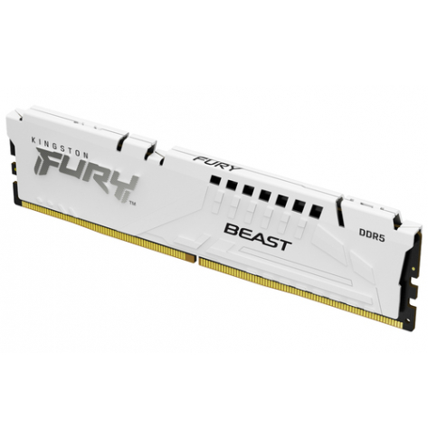 Pamięć KINGSTON 16GB 6000MTs DDR5 CL30 DIMM FURY Beast White EXPO