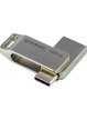 GOODRAM 128GB PENDRIVE USB 3.2 Gen.1 oraz USB-C OTG Silver ODA3-1280S0R11