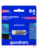Pamięć USB GOODRAM 64GB PENDRIVE USB 3.2 Gen.1 oraz USB-C OTG Silver ODA3-0640S0R11