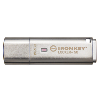 Pamięć USB KINGSTON 256GB IronKey Locker Plus 50 AES Encryption USBtoCloud