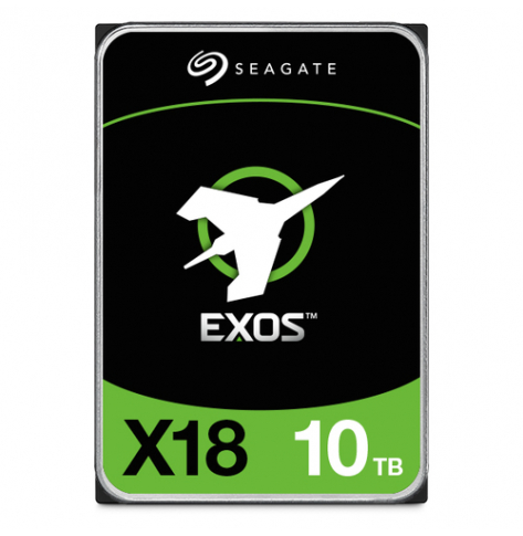 SEAGATE Exos X18 10TB HDD SATA 7200RPM 256MB cache 512e-4Kn