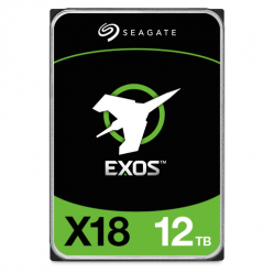 Dysk SEAGATE Exos X18 12TB HDD SATA 7200RPM 256MB cache 512e-4Kn