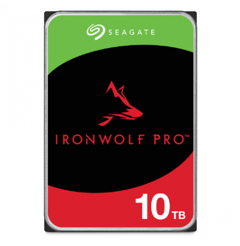 Dysk SEAGATE Ironwolf PRO Enterprise NAS HDD 10TB 7200rpm 6Gb-s SATA 256MB cache 8.9cm 3.5 24x7 dla NAS RAID