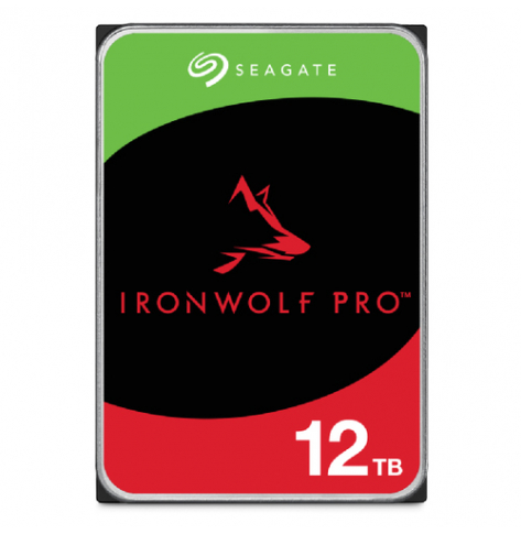 Dysk SEAGATE Ironwolf PRO Enterprise NAS HDD 12TB 7200rpm 6Gb-s SATA 256MB cache 8.9cm 3.5 24x7 dla NAS RAID