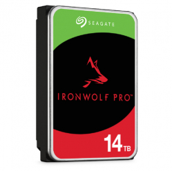 Dysk SEAGATE Ironwolf PRO Enterprise NAS HDD 14TB 7200rpm 6Gb-s SATA 256MB cache 8.9cm 3.5 24x7 dla NAS RAID