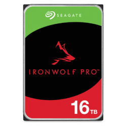 Dysk SEAGATE Ironwolf PRO Enterprise NAS HDD 16TB 7200rpm 6Gb-s SATA 256MB cache 8.9cm 3.5 24x7 dla NAS RAID