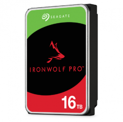 Dysk SEAGATE Ironwolf PRO Enterprise NAS HDD 16TB 7200rpm 6Gb-s SATA 256MB cache 8.9cm 3.5 24x7 dla NAS RAID