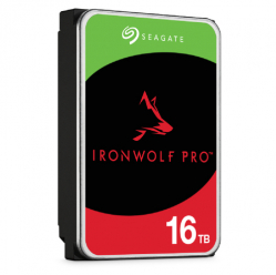 Dysk SEAGATE Ironwolf PRO Enterprise NAS HDD 16TB 7200rpm 6Gb-s SATA 256MB cache 8.9cm 3.5 24x7 dla NAS RAID