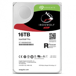 Dysk SEAGATE Ironwolf PRO Enterprise NAS HDD 16TB 7200rpm 6Gb-s SATA 256MB cache 8.9cm 3.5 24x7 dla NAS RAID