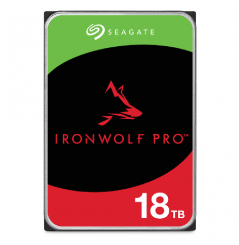 Dysk SEAGATE Ironwolf PRO Enterprise NAS HDD 18TB 7200rpm 6Gb-s SATA 256MB cache 8.9cm 3.5 24x7 dla NAS RAID