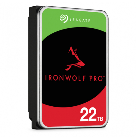 Dysk SEAGATE Ironwolf PRO Enterprise NAS HDD 22TB 7200rpm 6Gb-s SATA 256MB cache 8.9cm 3.5 24x7 dla NAS RAID