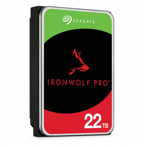 SEAGATE Ironwolf PRO Enterprise NAS HDD 22TB 7200rpm 6Gb-s SATA 256MB cache 8.9cm 3.5 24x7 dla NAS RAID