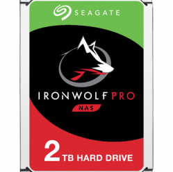 Dysk SEAGATE Ironwolf PRO Enterprise NAS HDD 2TB 7200rpm 6Gb-s SATA 256MB cache 3.5 24x7 dla NAS and RAID