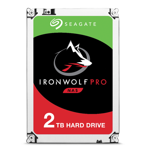 SEAGATE Ironwolf PRO Enterprise NAS HDD 2TB 7200rpm 6Gb-s SATA 256MB cache 3.5 24x7 dla NAS and RAID