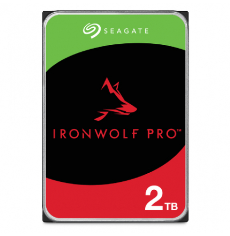 SEAGATE Ironwolf PRO Enterprise NAS HDD 2TB 7200rpm 6Gb-s SATA 256MB cache 8.9cm 3.5 24x7 dla NAS RAID