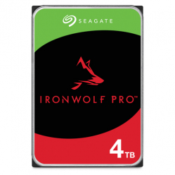 SEAGATE NAS HDD 4TB IronWolf 5400rpm 6Gb-s SATA 256MB cache 3.5 24x7 CMR dla NAS and RAID rackmount SinglePack