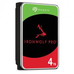 SEAGATE NAS HDD 4TB IronWolf 5400rpm 6Gb-s SATA 256MB cache 3.5 24x7 CMR dla NAS and RAID rackmount SinglePack