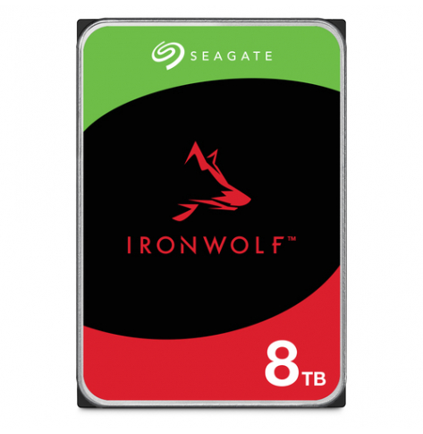 SEAGATE NAS HDD 8TB IronWolf 5400rpm 6Gb-s SATA 256MB cache 3.5