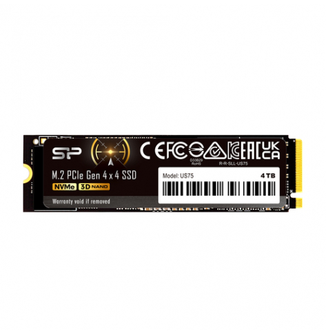 Dysk SSD SILICON POWER SSD US75 2TB M.2 PCIe NVMe Gen4x4 NVMe 1.4 7000/6500MB/s