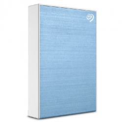 Dysk zewnętrzny SEAGATE One Touch 5TB External HDD with Password Protection Light Blue