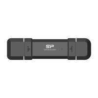 Dysk zewnętrzny SILICON POWER DS72 500GB USB-A USB-C 1050-850 MB-s Czarny