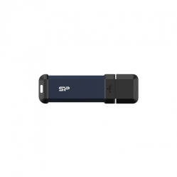 Dysk zewnętrzny SILICON POWER MS60 500GB USB 3.2 Gen2 600-500 MB-s Niebieski