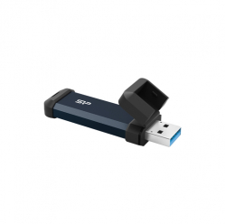 Dysk zewnętrzny SILICON POWER MS60 500GB USB 3.2 Gen2 600-500 MB-s Niebieski