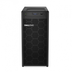 Serwer DELL PowerEdge T150 Chassis 4x3.5 cabled Xeon E-2314 16GB 1x1TB 1x480GB On Board LOM DP iDRAC9 Basic 15G