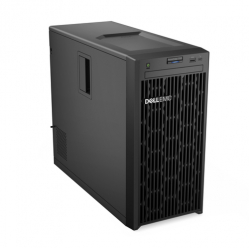 Serwer DELL PowerEdge T150 Chassis 4x3.5 cabled Xeon E-2314 16GB 1x1TB 1x480GB On Board LOM DP iDRAC9 Basic 15G