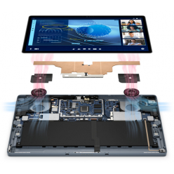 DELL Latitude 7350 13.3 3K Touch Detachable Ultra 5-134U vPro 16GB 512GB SSD FPR SCR IR Cam BK W11P 3YPS