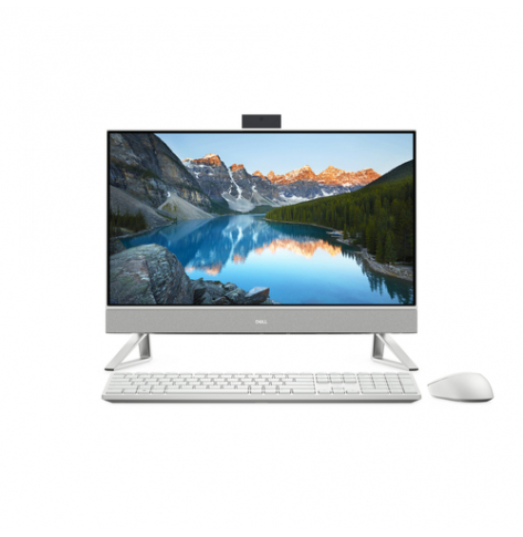 Komputer DELL Inspiron 5415 AIO 23.8 FHD Ryzen 5 7530U 16GB 512GB SSD W11P 3YNBD Pearl White Fabric