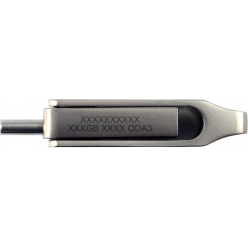 Pamięć USB GOODRAM 128GB PENDRIVE USB 3.2 Gen.1 oraz USB-C OTG Silver ODA3-1280S0R11