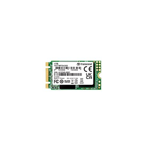 Dysk SSD TRANSCEND 1TB M.2 2242 SSD SATA3 B+M Key TLC