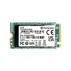 Dysk SSD TRANSCEND 2TB M.2 2242 PCIe Gen3x4 NVMe 3D TLC DRAM-less