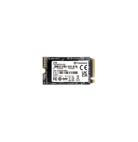 Dysk SSD TRANSCEND 2TB M.2 2242 PCIe Gen4x4 NVMe 3D TLC DRAM-less