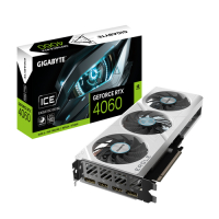 Karta graficzna GIGABYTE GeForce RTX 4060 EAGLE OC ICE 8GB GDDR6 2xHDMI 2xDP