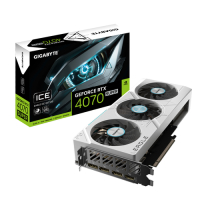 Karta graficzna GIGABYTE GeForce RTX 4070 SUPER EAGLE OC ICE 12GB GDDR6X 1xHDMI 3xDP