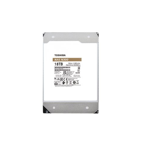 Dysk TOSHIBA N300 NAS Hard Drive 18TB 512MB SATA 3.5