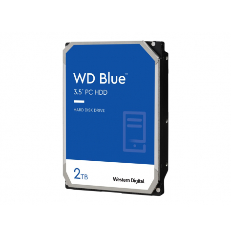 Dysk WD Blue 2TB SATA 6Gb-s HDD internal 3.5 serial ATA 256MB cache 5400RPM