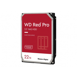 Dysk WD Red Pro NAS 22TB SATA 6Gb-s HDD 3.5 internal 7200Rpm 512MB Cache 24x7