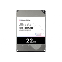 Dysk WESTERN DIGITAL Ultrastar DC HC570 3.5 26.1MM 22000GB 512MB 7200RPM SATA ULTRA 512E SE NP3