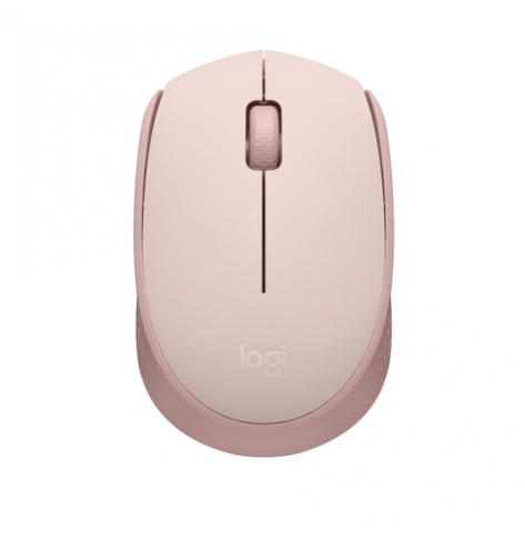 Mysz LOGITECH M171 Mouse right and left-handed optical 3 buttons wireless 2.4 GHz USB wireless receiver pink